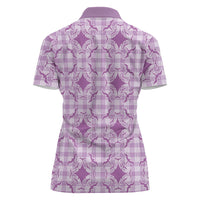 Poni Hawaii Iwa Bird Palaka Motifs Women Polo Shirt LT14 - Polynesian Pride
