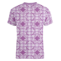 Poni Hawaii Iwa Bird Palaka Motifs Women V-Neck T-Shirt LT14 - Polynesian Pride