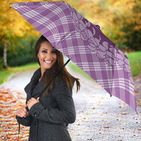Poni Hawaii Cowboy Palaka Motifs Personalised Umbrella Paniolo Festival Puakenikeni Lei LT14 - Polynesian Pride