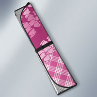 Alaka Hawaii Cowboy Palaka Motifs Personalised Auto Sun Shade Paniolo Festival Puakenikeni Lei LT14 - Polynesian Pride