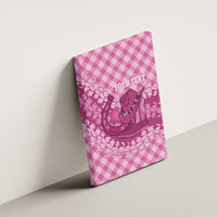 Alaka Hawaii Cowboy Palaka Motifs Personalised Canvas Wall Art Paniolo Festival Puakenikeni Lei LT14 - Polynesian Pride