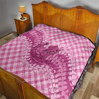 Alaka Hawaii Cowboy Palaka Motifs Personalised Quilt Paniolo Festival Puakenikeni Lei LT14 - Polynesian Pride