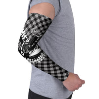 Eleele Hawaii Cowboy Palaka Motifs Personalised Arm Sleeves Paniolo Festival Puakenikeni Lei LT14 - Polynesian Pride