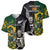 South Africa And Aotearoa Rugby Baseball Jersey 2023 Springboks Kente Combine All Black Maori Fern LT14 - Polynesian Pride