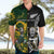 South Africa And Aotearoa Rugby Hawaiian Shirt 2023 Springboks Kente Combine All Black Maori Fern LT14 - Polynesian Pride