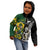 South Africa And Aotearoa Rugby Kid Hoodie 2023 Springboks Kente Combine All Black Maori Fern LT14 - Polynesian Pride