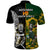 South Africa And Aotearoa Rugby Polo Shirt 2023 Springboks Kente Combine All Black Maori Fern LT14 - Polynesian Pride