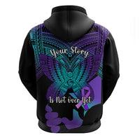 Suicide Awareness Your Story Is Not Over Yet Hoodie Polynesian Butterfly Tattoo LT14 - Polynesian Pride