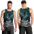 New Zealand Sulphur-crested Cockatoo Men Tank Top Aotearoa Maori Mix Paua Shell