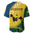 Malampa Province Baseball Jersey Vanuatu Map - Plumeria Flag Color