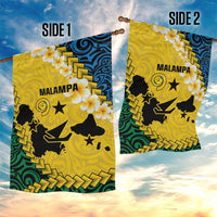 Malampa Province Garden Flag Vanuatu Map - Plumeria Flag Color LT14 - Polynesian Pride