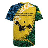 Malampa Province Rugby Jersey Vanuatu Map - Plumeria Flag Color LT14 - Polynesian Pride