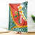 Penama Province Blanket Vanuatu Map - Plumeria Flag Color