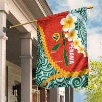 Penama Province Garden Flag Vanuatu Map - Plumeria Flag Color LT14 House Flag Red - Polynesian Pride