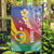 Shefa Province Garden Flag Vanuatu Pattern Map - Plumeria Flag Color