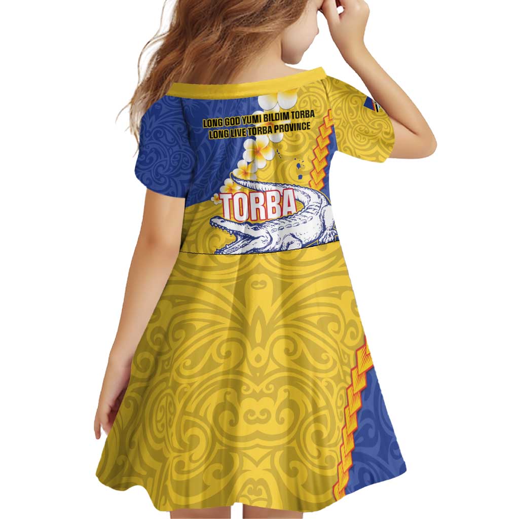 Torba Province Family Matching Puletasi and Hawaiian Shirt Vanuatu Pattern Crocodile - Plumeria Flag Color LT14 - Polynesian Pride