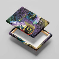 Personalized Polynesian Memorial Canvas Wall Art Dragonflies Appear When Angels Are Near LT14 - Polynesian Pride