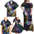 Personalized Polynesian Memorial Family Matching Off Shoulder Maxi Dress and Hawaiian Shirt Dragonflies Appear When Angels Are Near