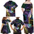 Personalized Polynesian Memorial Family Matching Off Shoulder Maxi Dress and Hawaiian Shirt Dragonflies Appear When Angels Are Near