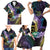 Personalized Polynesian Memorial Family Matching Short Sleeve Bodycon Dress and Hawaiian Shirt Dragonflies Appear When Angels Are Near