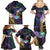 Personalized Polynesian Memorial Family Matching Summer Maxi Dress and Hawaiian Shirt Dragonflies Appear When Angels Are Near