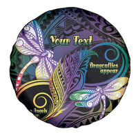 Personalized Polynesian Memorial Spare Tire Cover Dragonflies Appear When Angels Are Near LT14 - Polynesian Pride