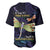 As Long As I Breathe You'll Be Remembered Baseball Jersey Dragonflies Memorial - Polynesian Pattern