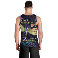 As Long As I Breathe You'll Be Remembered Men Tank Top Dragonflies Memorial - Polynesian Pattern LT14 - Polynesian Pride