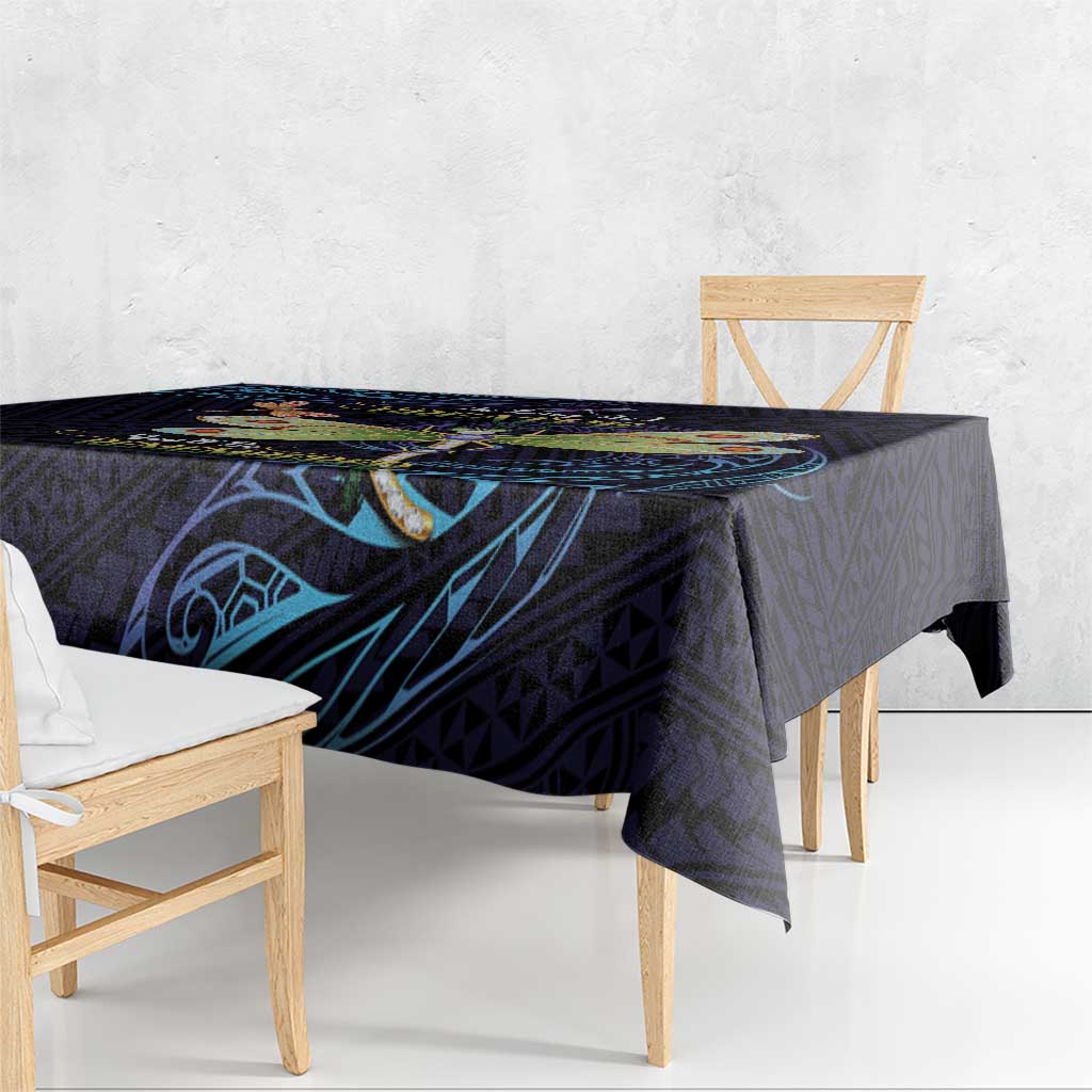 As Long As I Breathe You'll Be Remembered Tablecloth Dragonflies Memorial - Polynesian Pattern LT14 - Polynesian Pride