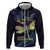 As Long As I Breathe You'll Be Remembered Zip Hoodie Dragonflies Memorial - Polynesian Pattern