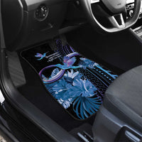 Polynesian Memorial Car Mats Hummingbirds Appear When Angels Are Near LT14 - Polynesian Pride