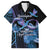 Polynesian Memorial Family Matching Short Sleeve Bodycon Dress and Hawaiian Shirt Hummingbirds Appear When Angels Are Near LT14