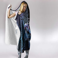 Polynesian Memorial Hooded Blanket Hummingbirds Appear When Angels Are Near LT14 - Polynesian Pride