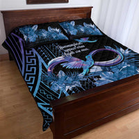 Polynesian Memorial Quilt Bed Set Hummingbirds Appear When Angels Are Near LT14 - Polynesian Pride
