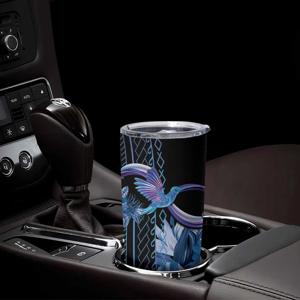 Polynesian Memorial Tumbler Cup Hummingbirds Appear When Angels Are Near LT14 - Polynesian Pride