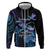 Polynesian Memorial Zip Hoodie Hummingbirds Appear When Angels Are Near LT14