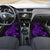 Purple Polynesia Shark Tattoo Car Mats With Polynesian Plumeria LT14 - Polynesian Pride