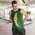 Green Polynesia Men Tank Top Plumeria Tropical Leaves With Galaxy Polynesian Art LT14 Green - Polynesian Pride