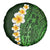 Green Polynesia Spare Tire Cover Plumeria Tropical Leaves With Galaxy Polynesian Art LT14 - Polynesian Pride