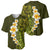 Lime Green Tropical Plumeria With Galaxy Polynesian Art Baseball Jersey LT14 - Polynesian Pride