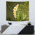 Lime Green Tropical Plumeria With Galaxy Polynesian Art Tapestry LT14 - Polynesian Pride