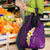 Purple Tropical Plumeria With Galaxy Polynesian Art Grocery Bag