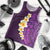 Purple Tropical Plumeria With Galaxy Polynesian Art Men Tank Top LT14 - Polynesian Pride