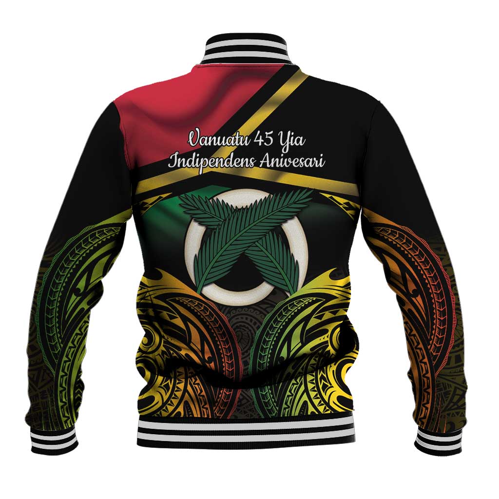 Vanuatu 1980 Baseball Jacket Hapi 45 Yia Indipendens Anivesari LT14 - Polynesian Pride