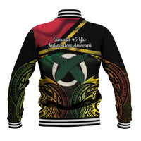 Vanuatu 1980 Baseball Jacket Hapi 45 Yia Indipendens Anivesari LT14 - Polynesian Pride