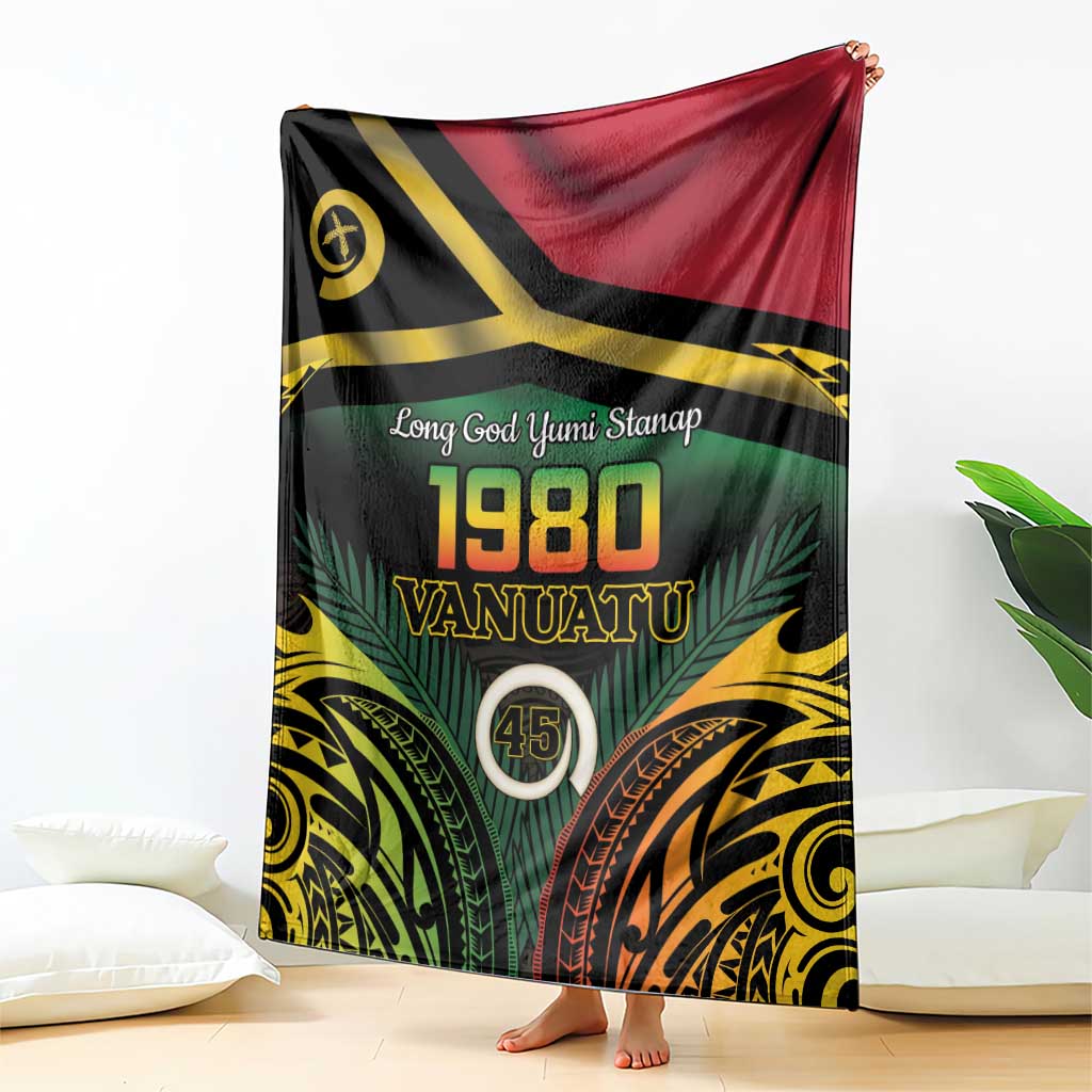 Vanuatu 1980 Blanket Hapi 45 Yia Indipendens Anivesari LT14 - Polynesian Pride