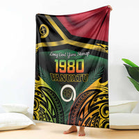 Vanuatu 1980 Blanket Hapi 45 Yia Indipendens Anivesari LT14 - Polynesian Pride