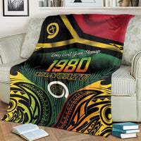 Vanuatu 1980 Blanket Hapi 45 Yia Indipendens Anivesari LT14 - Polynesian Pride