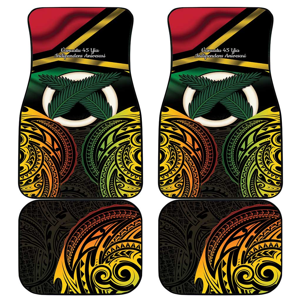 Vanuatu 1980 Car Mats Hapi 45 Yia Indipendens Anivesari LT14 - Polynesian Pride