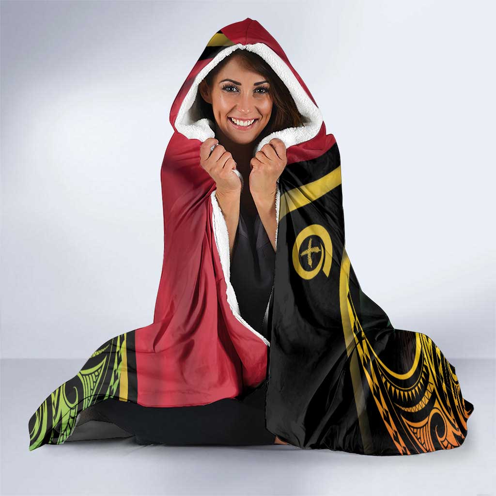 Vanuatu 1980 Hooded Blanket Hapi 45 Yia Indipendens Anivesari LT14 - Polynesian Pride